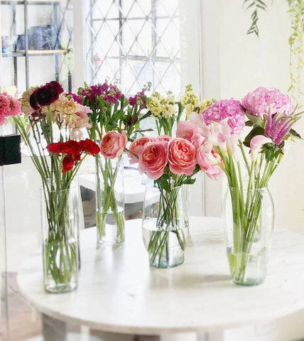 assorted flowers, garden roses, DIY flowers, floral class